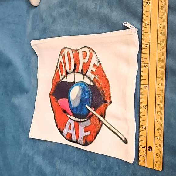 Handmade canvas pouch 👝 😍 - Picture 8 of 8